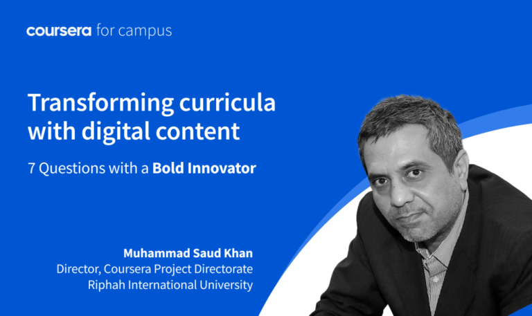 7 Questions with a Bold Innovator Featuring Muhammad Saud Khan