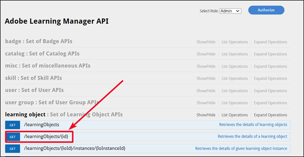 API to fetch the module level information of a course.