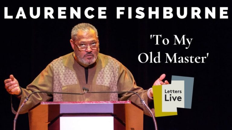 Laurence Fishburne Reads a Former Slave's Incredible Letter to His Old Master (1865)