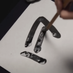 The Beautiful Art of Making Japanese Calligraphy Ink Out of Soot & Glue