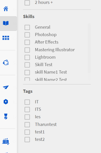 Customize the visibility of Skills and Tags that Learners should see in Catalogs and My Learning