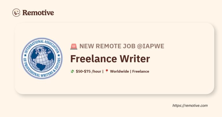 Freelance Writer