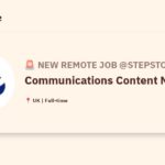 [Hiring] Communications Content Manager @StepStone Group