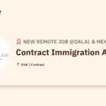 [Hiring] Contract Immigration Attorney @Dalal & Mehta Law, LLC