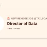 [Hiring] Director of Data @Tailscale