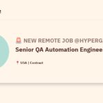 [Hiring] Senior QA Automation Engineer (Mobile) @Hypergiant