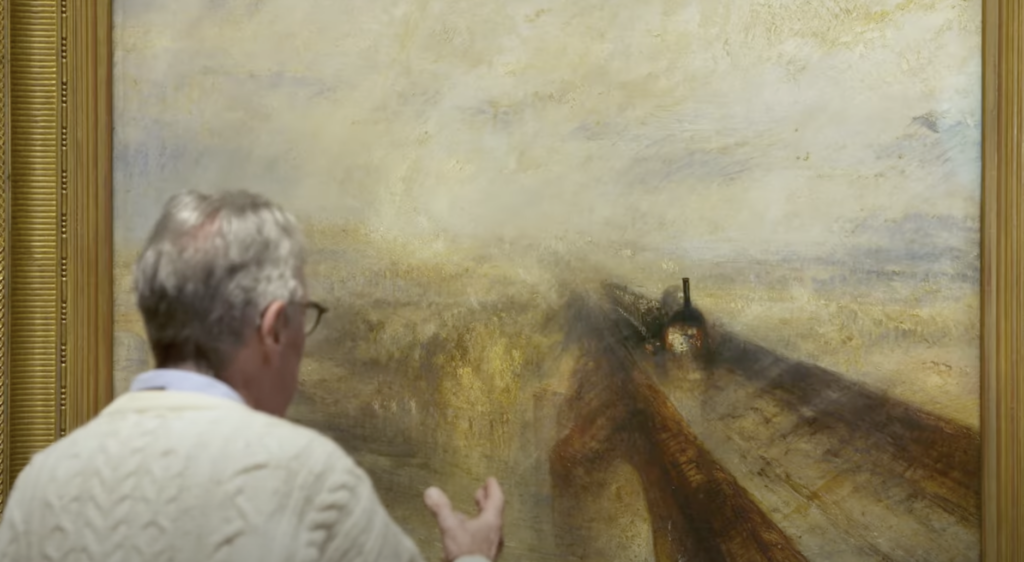 Monty Python's Michael Palin Presents His Favorite Painting, J. M. W. Turner's Rain, Steam and Speed