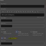 Unable to select user group option while publishing a social learning board.