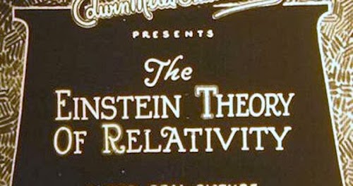 Einstein's Theory of Relativity Explained in One of the Earliest Science Films Ever Made (1923)