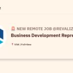 [Hiring] Business Development Representative @Revalize