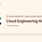 [Hiring] Cloud Engineering Manager @Contrast Security