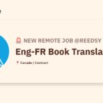 [Hiring] Eng-FR Book Translator @Reedsy