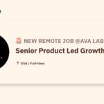 [Hiring] Senior Product Led Growth Manager @Ava Labs