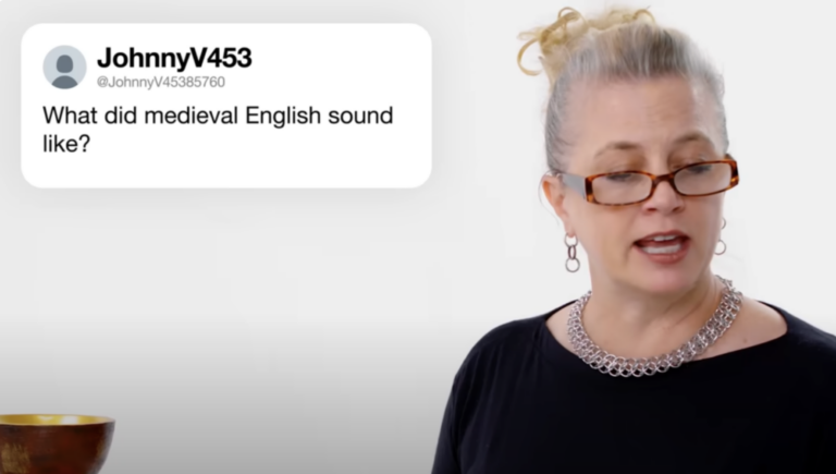 Medievalist Professor Answers Medieval Questions From Twitter: Why Is It called the "Middle" Ages?, What Did Medieval English Sound Like?, and More