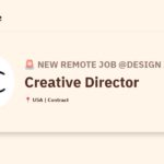 [Hiring] Creative Director @Design in DC