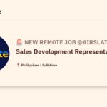 [Hiring] Sales Development Representative SMB @airSlate