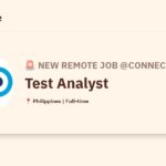 [Hiring] Test Analyst @ConnectOS