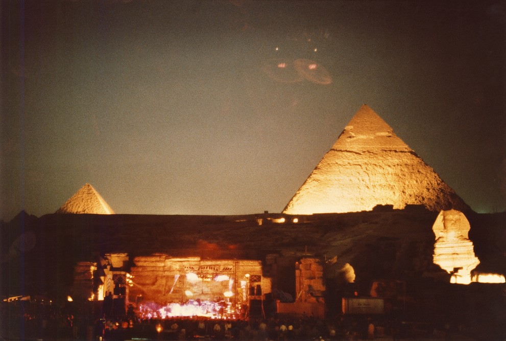 When the Grateful Dead Played at the Egyptian Pyramids, in the Shadow of the Sphinx (1978)