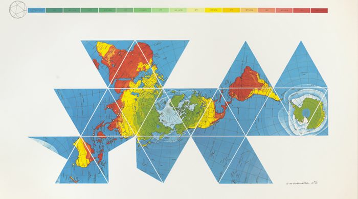 Buckminster Fuller's Map of the World: The Innovation That Revolutionized Map Design (1943)