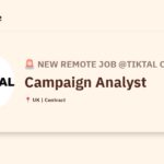 [Hiring] Campaign Analyst @TIKTAL OU