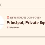 [Hiring] Principal, Private Equity @dss+