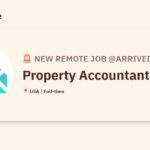 [Hiring] Property Accountant @Arrived