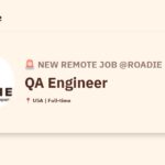 [Hiring] QA Engineer @roadie