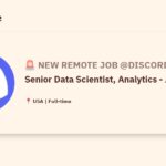 [Hiring] Senior Data Scientist, Analytics