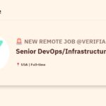 [Hiring] Senior DevOps/Infrastructure Engineer @Verifiable