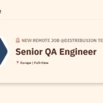 [Hiring] Senior QA Engineer @Distribusion Technologies