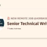 [Hiring] Senior Technical Writer @Airbase