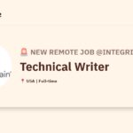 [Hiring] Technical Writer @Integrichain