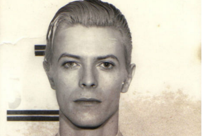 David Bowie's Fashionable Mug Shot From His 1976 Marijuana Bust