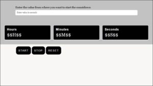 Designing an On-Screen Timer Using JavaScript