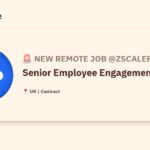 [Hiring] Senior Employee Engagement Manager @Zscaler