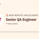 [Hiring] Senior QA Engineer @ciandt