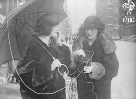 The World's First Mobile Phone Shown in 1922 Vintage Film