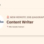 [Hiring] Content Writer @Agorapulse