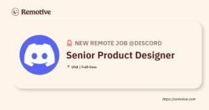 [Hiring] Senior Product Designer @Discord