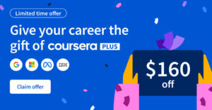 Get Unlimited Access to Courses & Certificates: Coursera Is Offering 40% (or $159) Off of Coursera Plus Until December 2