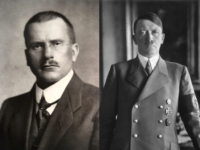 Carl Jung Psychoanalyzes Hitler: “He’s the Unconscious of 78 Million Germans.” “Without the German People He’d Be Nothing” (1938)