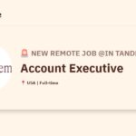 [Hiring] Account Executive @In Tandem