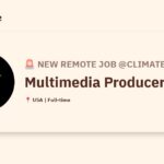 [Hiring] Multimedia Producer @Climatepower