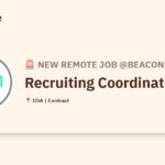 [Hiring] Recruiting Coordinator @Beacon