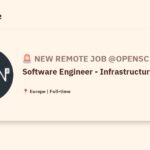 [Hiring] Software Engineer - Infrastructure / DevOps @OpenSC