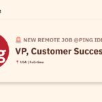 [Hiring] VP, Customer Success @Ping Identity