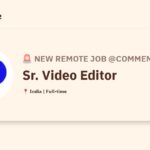 Sr. Video Editor