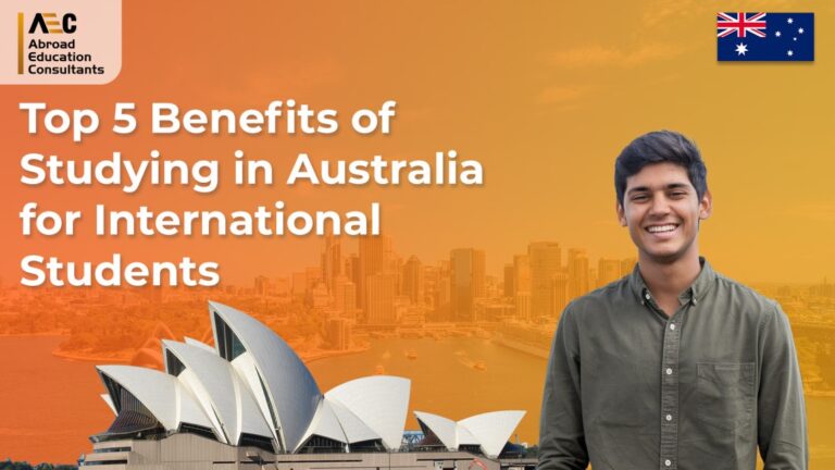 Top 5 Benefits of Studying in Australia for International Students