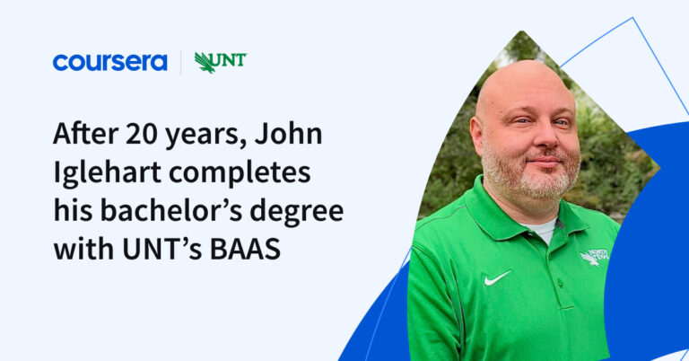 Perseverance and Growth: John Iglehart’s Inspiring UNT Degree Story