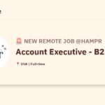 [Hiring] Account Executive - B2B Sales @hampr